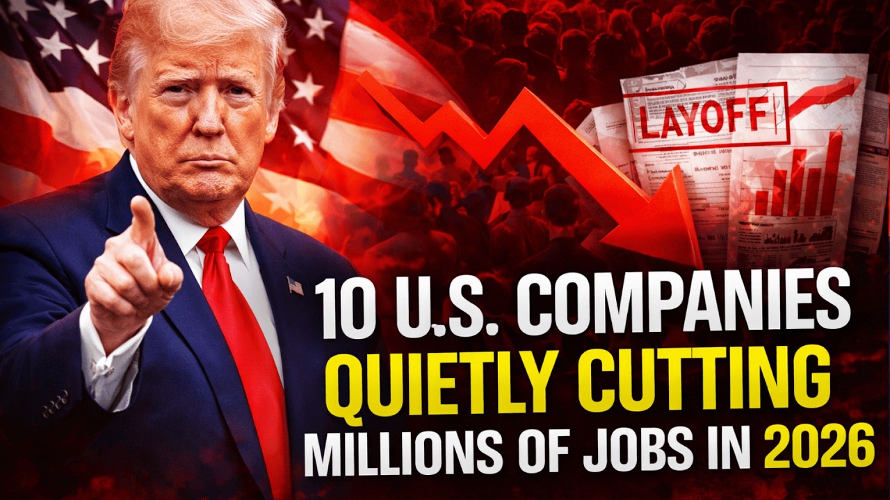 10 U.S. Companies Quietly Cutting Millions of Jobs in 2026