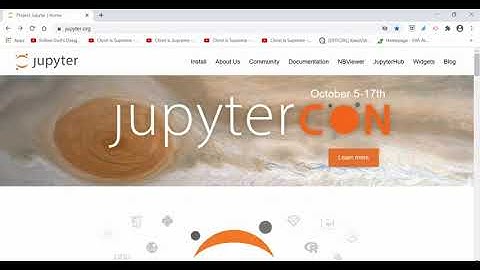 Demo Video on using JupyterLab to create Jupyter notebook.