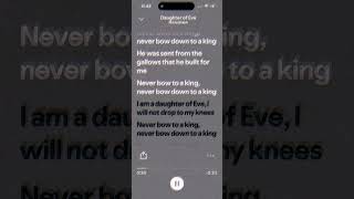 Daughter Of Eve All Credits To