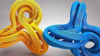 C4D Modeling Tutorial -- Create Abstract Shape