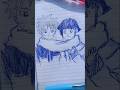 Naruto and Hinata draw 🥀😇🥀#animedrawing#naruto