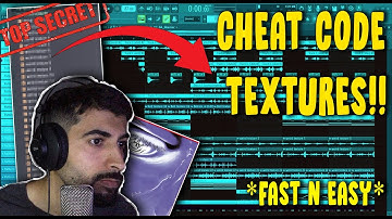 How To Make INSANE/COMPLEX samples FAST AND EASY !! Using cheat code TEXTURES! | FL Studio 21