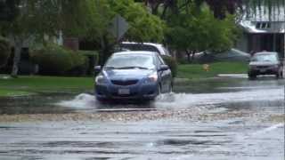 Powerful Weather - Hail Storm in Manteca, California 2013