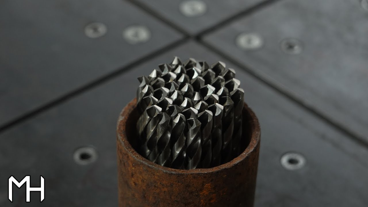 Can you forge a Knife from 40 HSS Drill Bits?