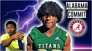 The most COMPLETE back in the country? - 5-Star RB Justice Haynes FILM REACTION screenshot 3