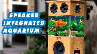 You&#39;ll Never Believe the Insanely Creative Aquarium Stand this DIYer Built from Pallet Wood!