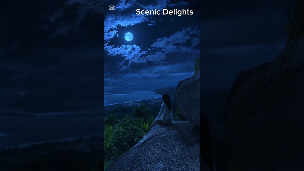 feel the night view 🌙 💓