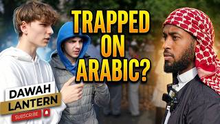 ORTHODOX CHRISTIAN TRIES TO TRAP SIRAAJ ON ARABIC! SPEAKERS CORNER
