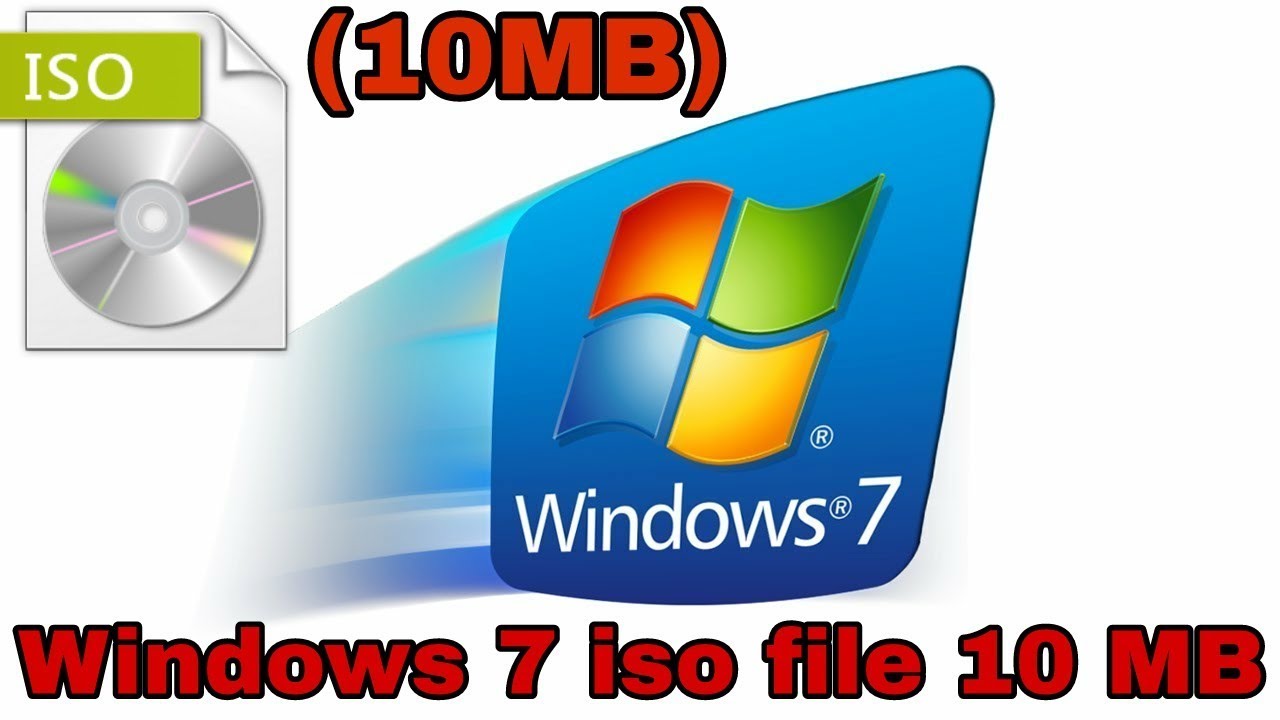  10MB HOW TO DOWNLOAD WINDOWS 7 ISO 10MB YouTube