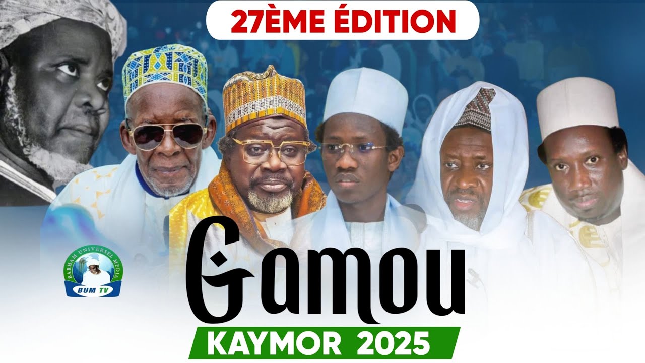 ♦[Direct ]27eme Édition Gamou Kaymor |Samedi 22 Fevrier 2025 