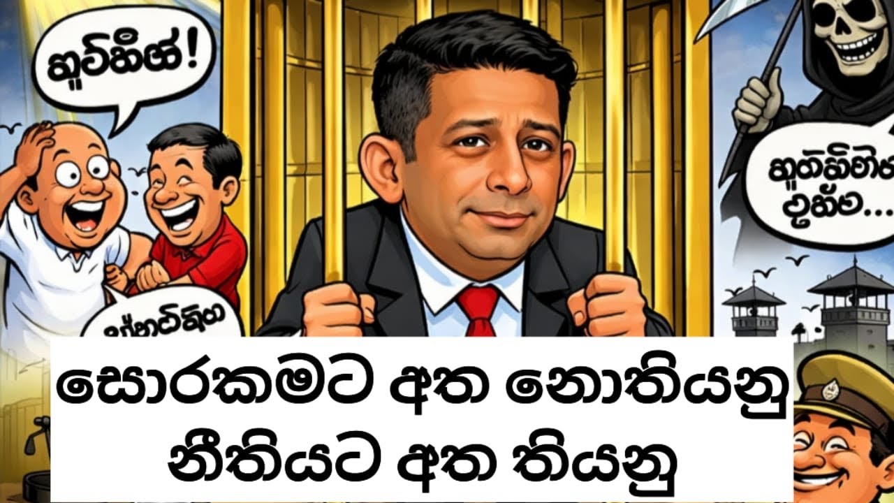 නීතියට අත තබා සොරකමට අත නොතැබීම/ #anurakumaradissanayake #adaderana @Dobilantaya 