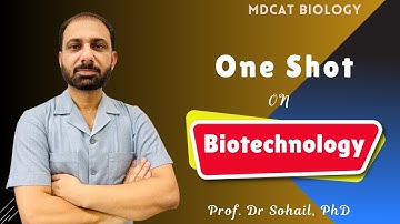 Biotechnology One Short by Dr Sohail | Part-1| MDCAT Biology
