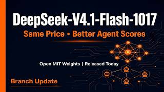 DeepSeek-V4.1-Flash-1017: Same Price, Better Agent Scores, Open Weights