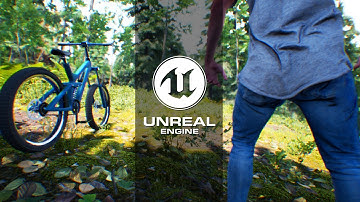 ❤️‍🔥UNREAL ENGINE 5 | BIKE IN THE FOREST | UE5❤️‍🔥