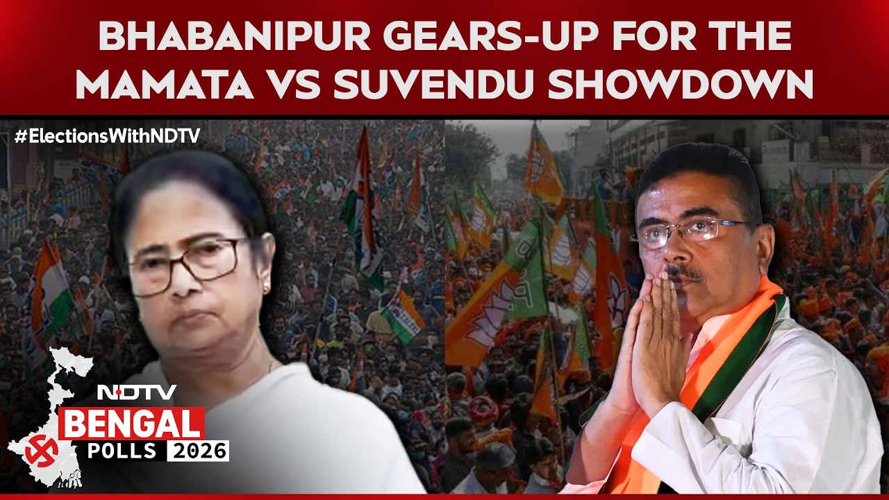 West Bengal Polls | Bhabanipur Gears-Up For the Mamata Vs Suvendu Showdown
