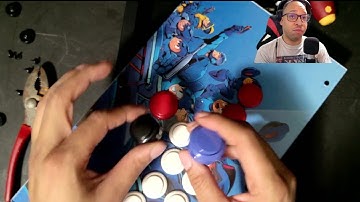 How to replace buttons on hitbox style controller RAC-J800B All Buttons Arcade Joystick