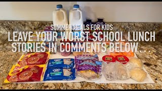Free Summer Meal For Kids Haul 5 Worst School Lunch Stories in Comments #schoollunch #school #usda