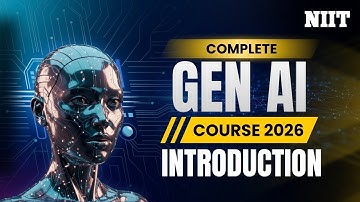Complete Generative AI Course 2026 by NIIT | What It Is, Why It Matters & How to Master It