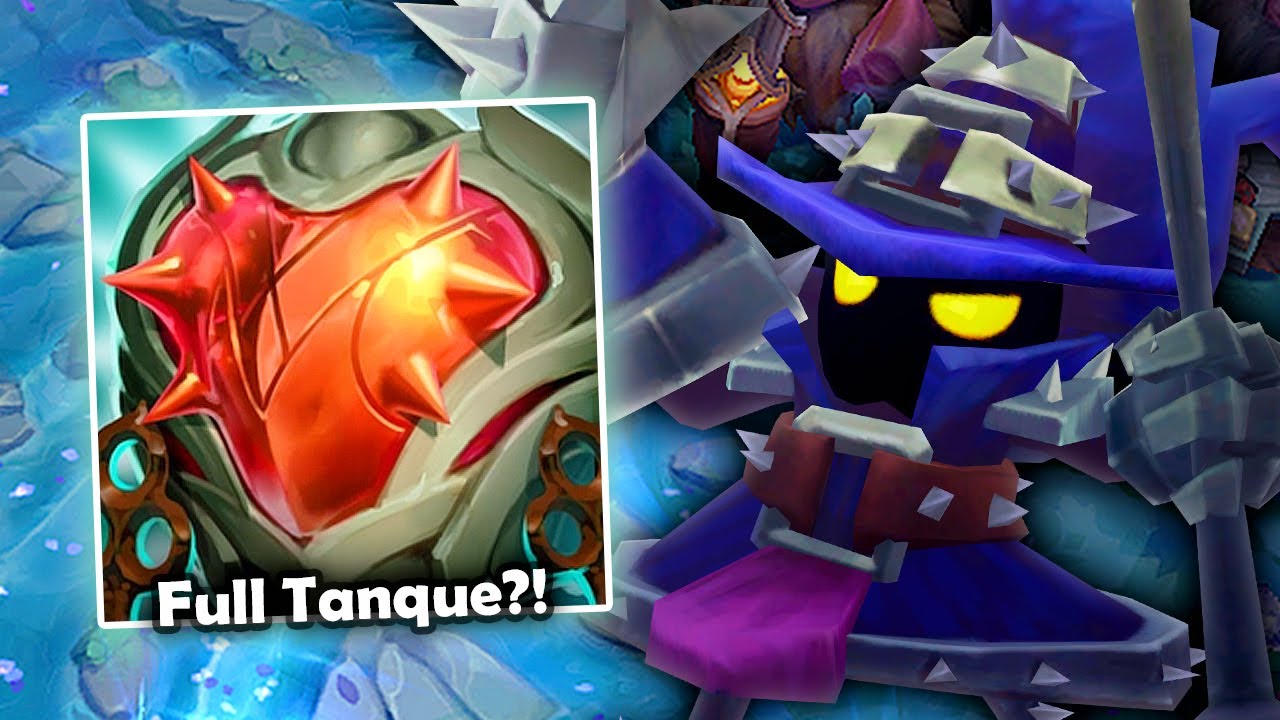 Veigar pero quito el 100% de Vida con items Full Tanque