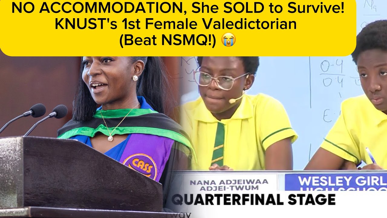 🤯 Рекорд побит! Эммануэлла Куми: первая женщина-отличница KNUST (обогнала NSMQ!) при отсутствии ж...