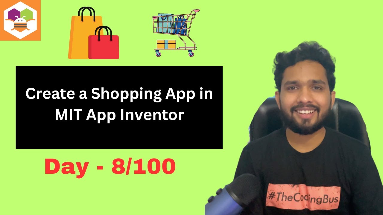 How To Create All in One Shopping App in MIT App Inventor | Webview | 8 ...