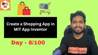 How To Create All in One Shopping App in MIT App Inventor | Webview | 8/100 screenshot 3