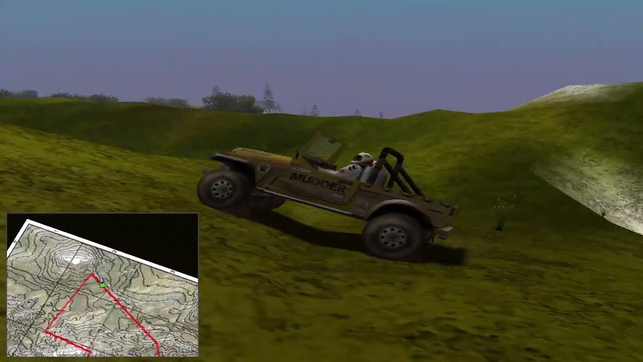 Screamer 4X4 (2000). Gameplay. For Old-Games.ru. 321.