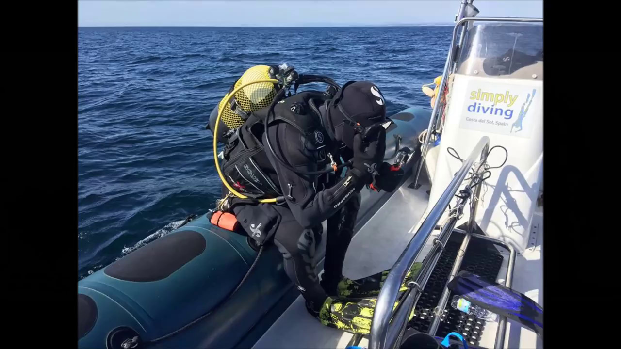 PADI Deep Specialty Dive course in Spain YouTube