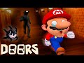 Mario speedrun in roblox doors 