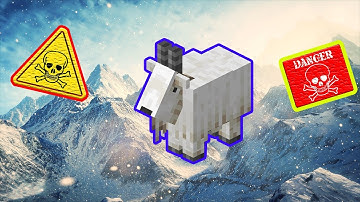 Why are goats so Dangerous in Minecraft