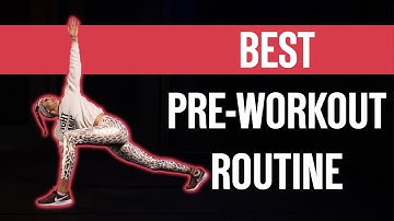 4 Minute Pre Workout Stretches | Dynamic Stretching