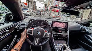 CUTTING UP IN MODDED 2025 BMW M8 COMPETITION IN LOS ANGELES | POV