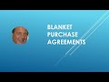 Blanket Purchase Agreements (BPAs) What Are They?