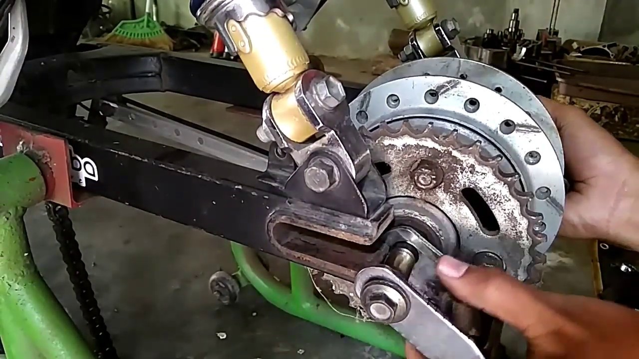 Pasang Tromol Bebek Karisma ke GL, Megapro Tanpa Rubah Bearing