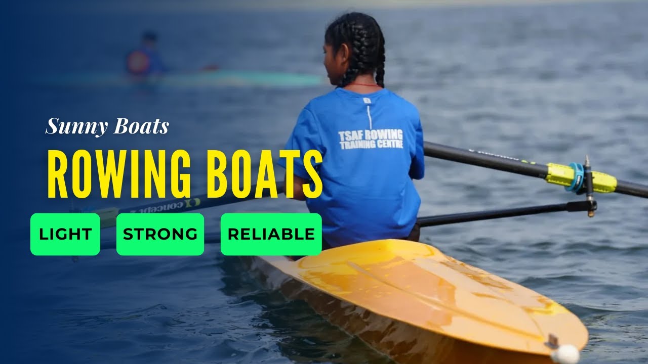 FRP Rowing Boats (Sunny Boats Pvt Ltd, Pune) MADE IN INDIA Boat