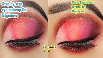 makeup tutorial for beginners | chokher makeup | easy beginner makeup tutorial | eye makeup tutorial
