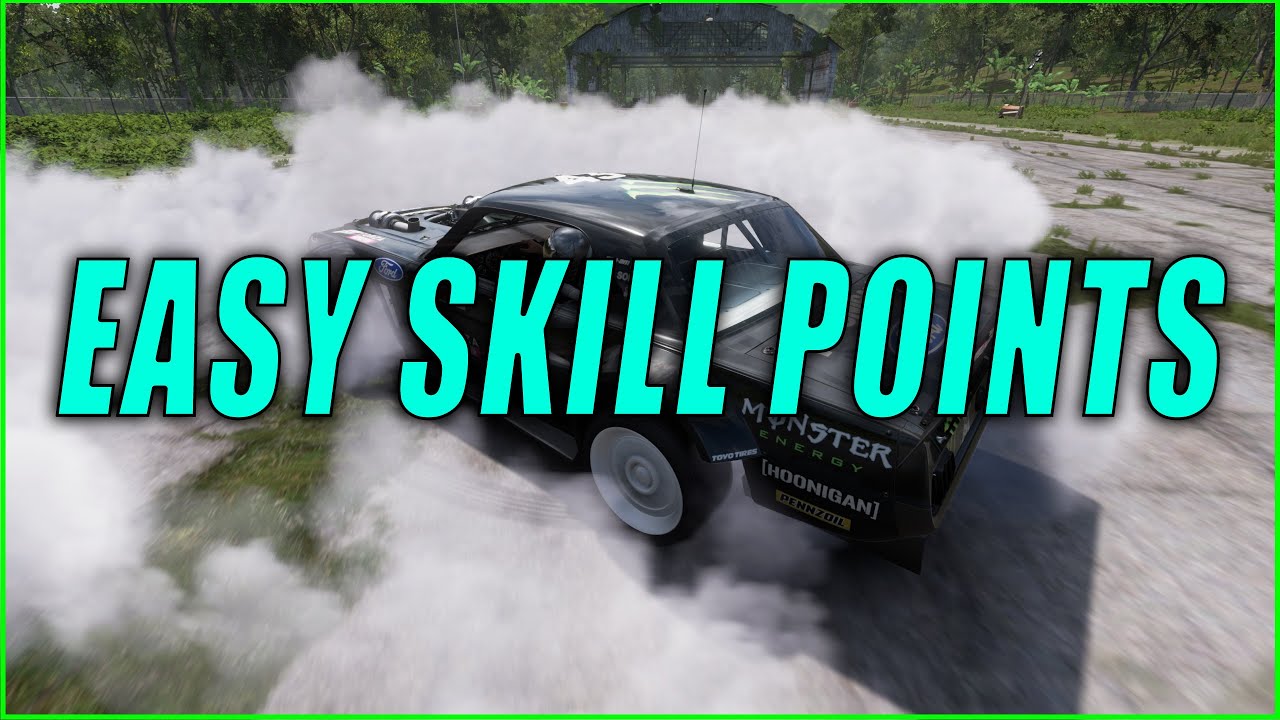 BEST WAY TO GET AND FARM SKILL POINTS ON FORZA HORIZON 5