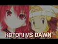 Kotori VS Dawn - LUTA ZUADA