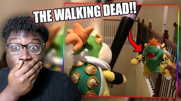 BOWSER JR. FIGHTS OFF THE ZOMBIE APOCALYPSE! | SML Short: Zombie Bowser Reaction!