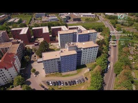 100 Jahre Studierendenwerk: Studierendenwerk Aachen von oben