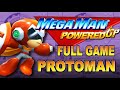 Megaman powered up protoman gameplay no damage walkthrough