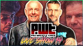 PWT Live Show #14 - CM Punk Lives Rent Free, Tony Khan Might Wrestle, Ric Flair Goes For Pizza