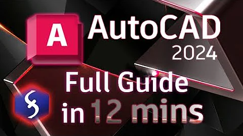 AutoCAD - Tutorial for Beginners in 12 MINUTES!  [ FULL GUIDE ]