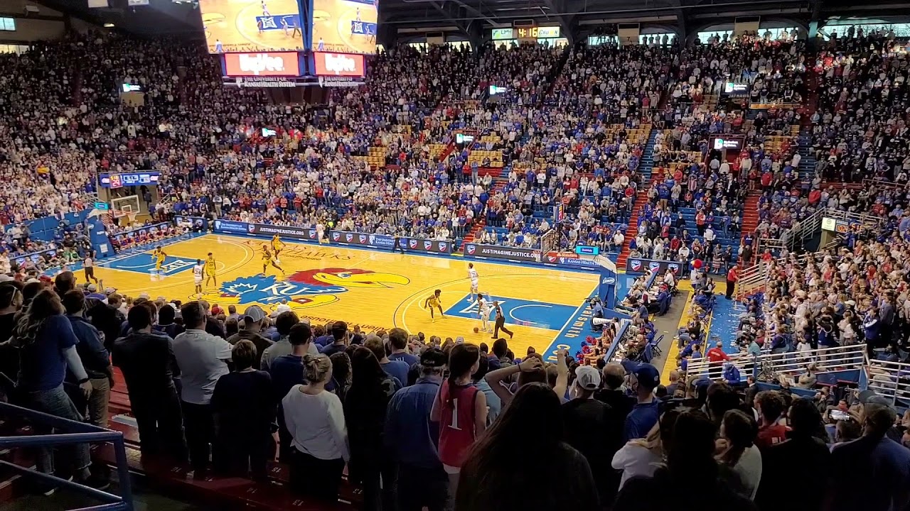 The best KU Rock Chalk chant vs Missouri
