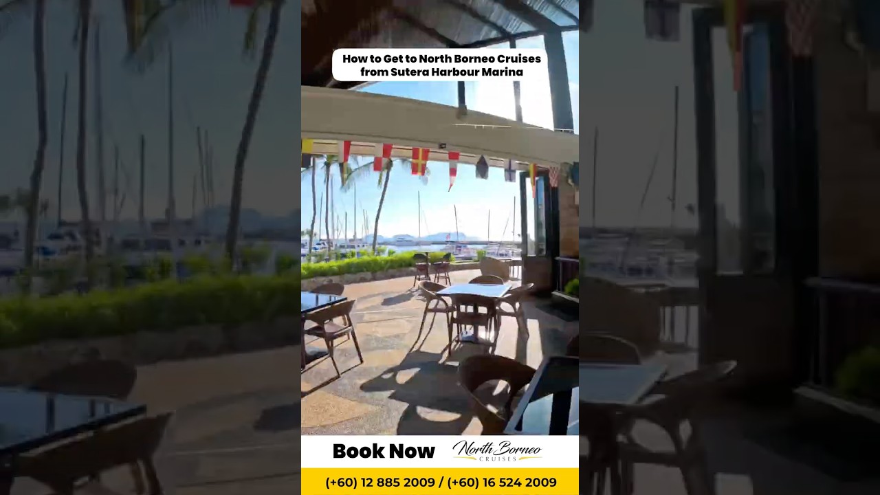 Here's How to Get to North Borneo Cruises from Sutera Harbour Marina, Kota Kinabalu