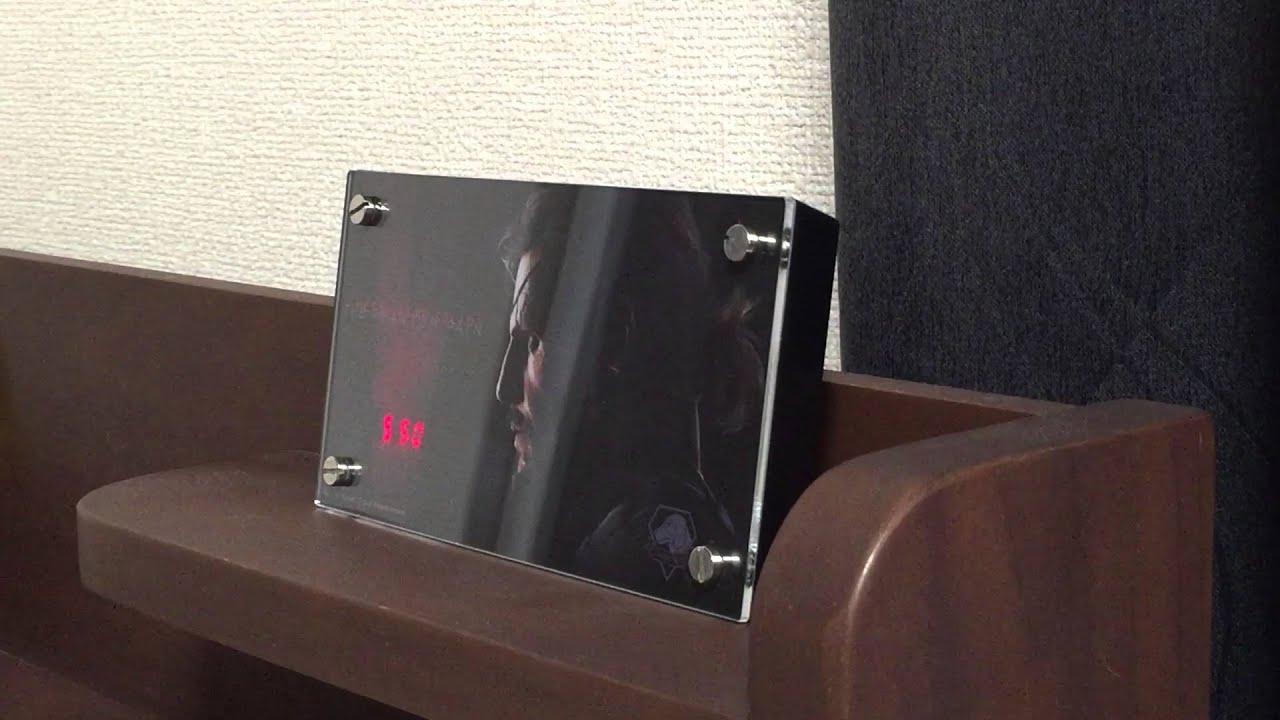 スネークのアラームボイス メタルギアソリッド 音声目覚まし時計 - YouTube