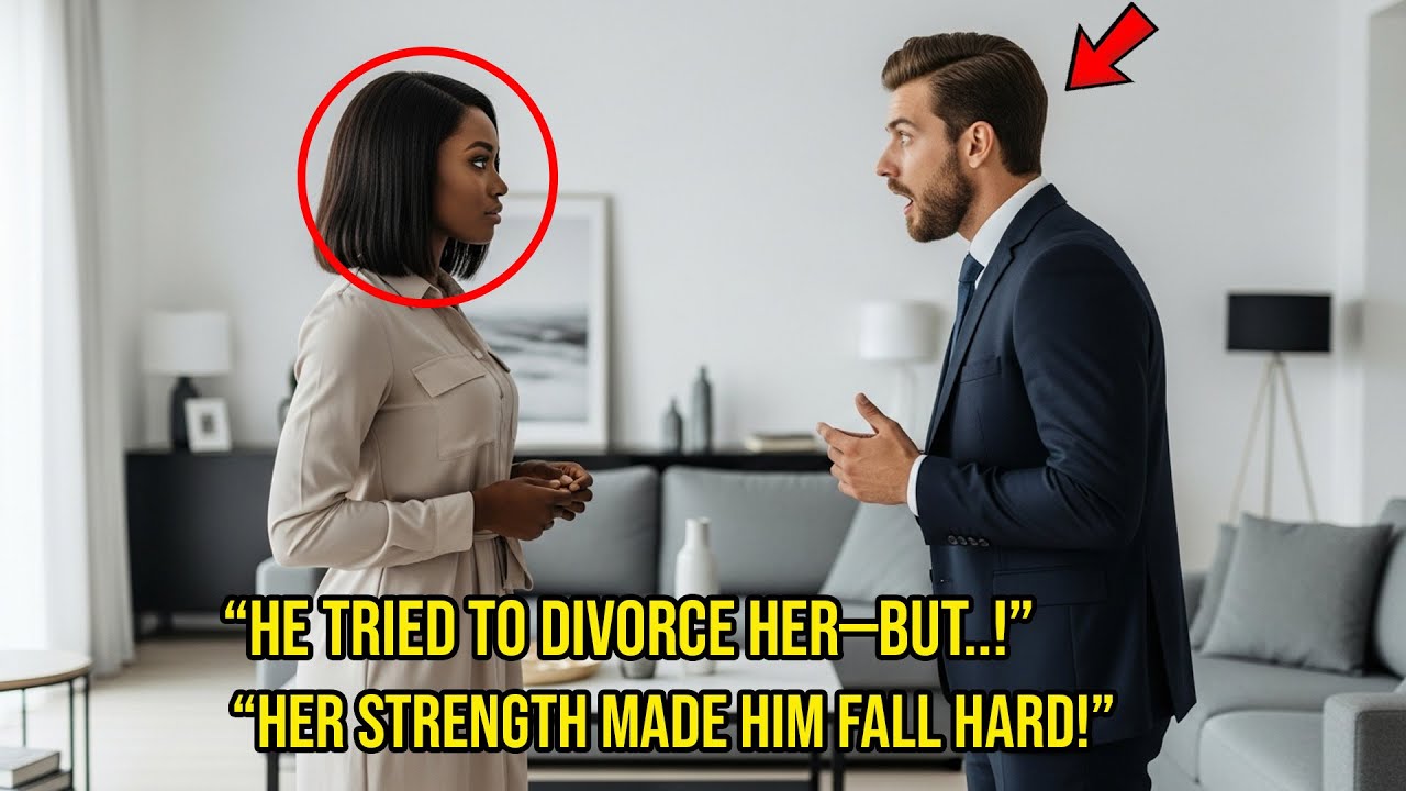 Он хотел развестись со своей чернокожей женой, но её сила заставила миллиардера сильно упасть.