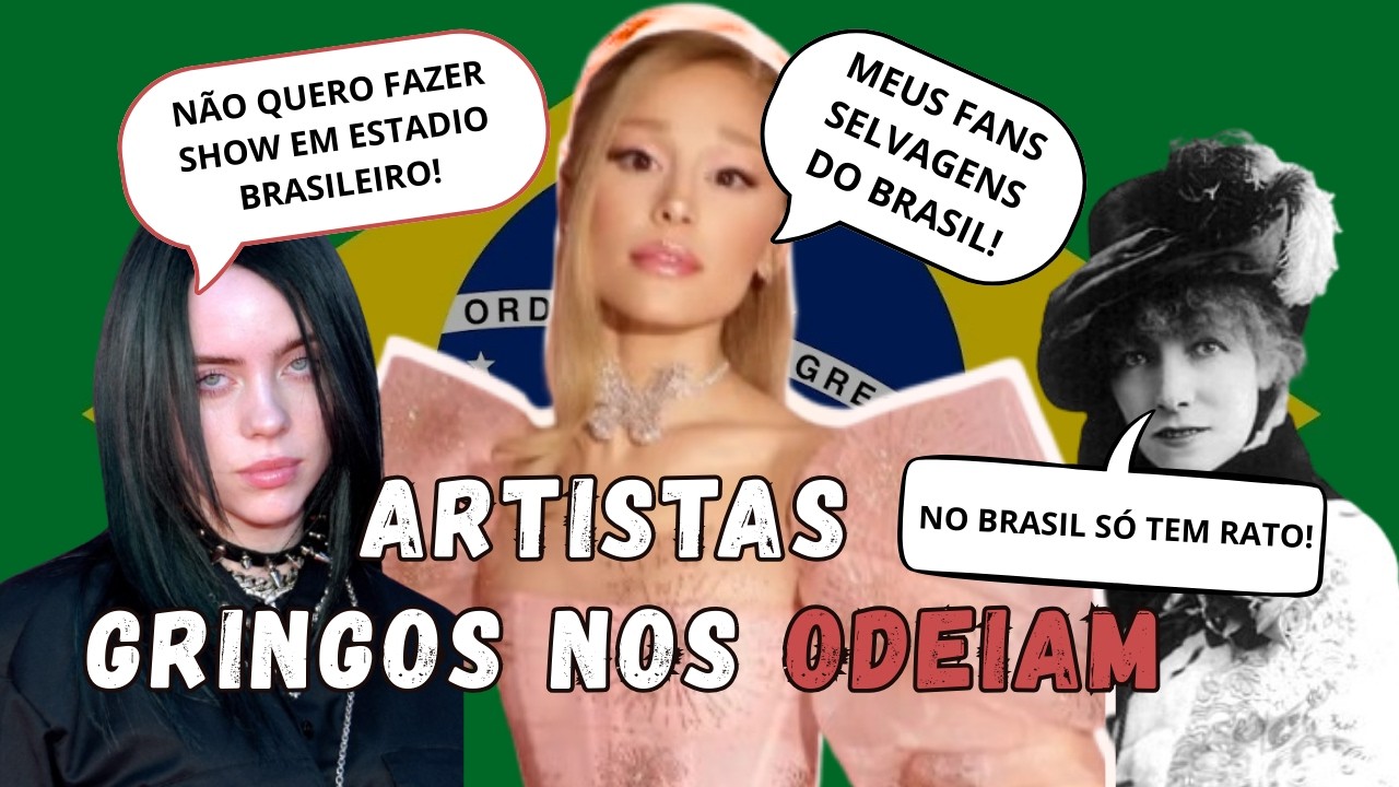 O VERDADEIRO Motivo Pelo Qual Artistas Gringos Evitam o Brasil