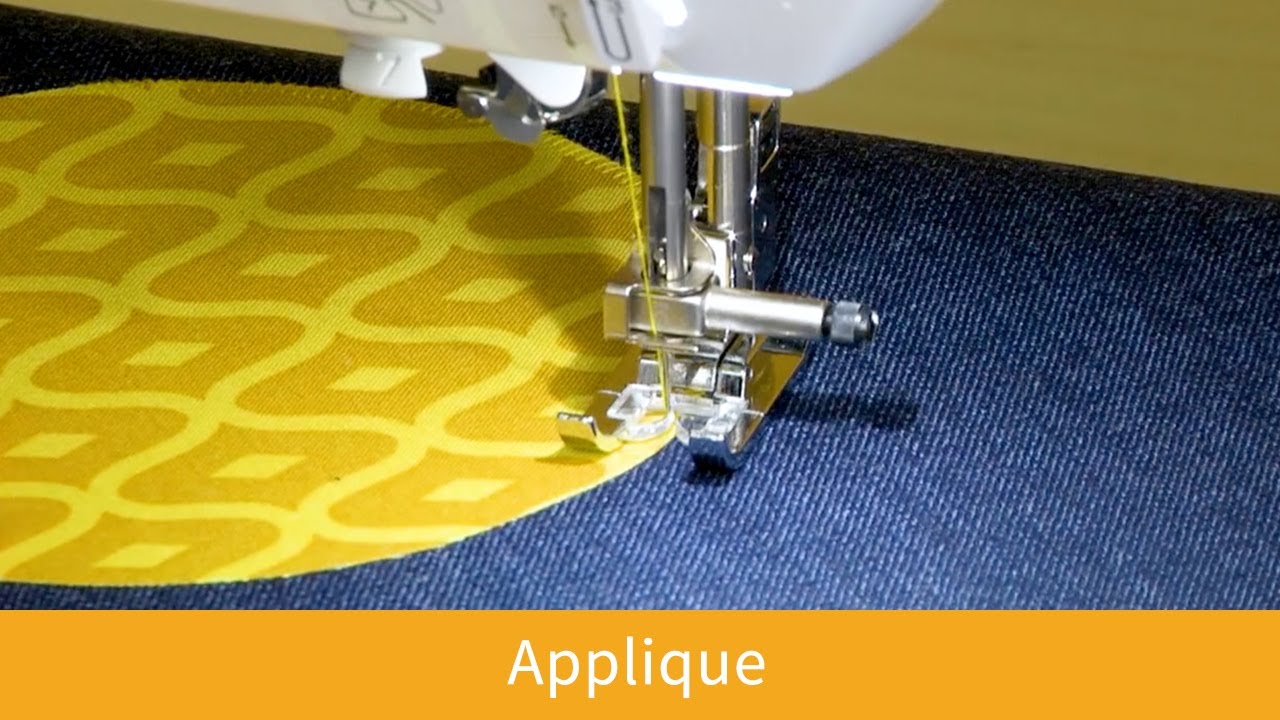How to Appliqué Using the Baby Lock Brilliant YouTube