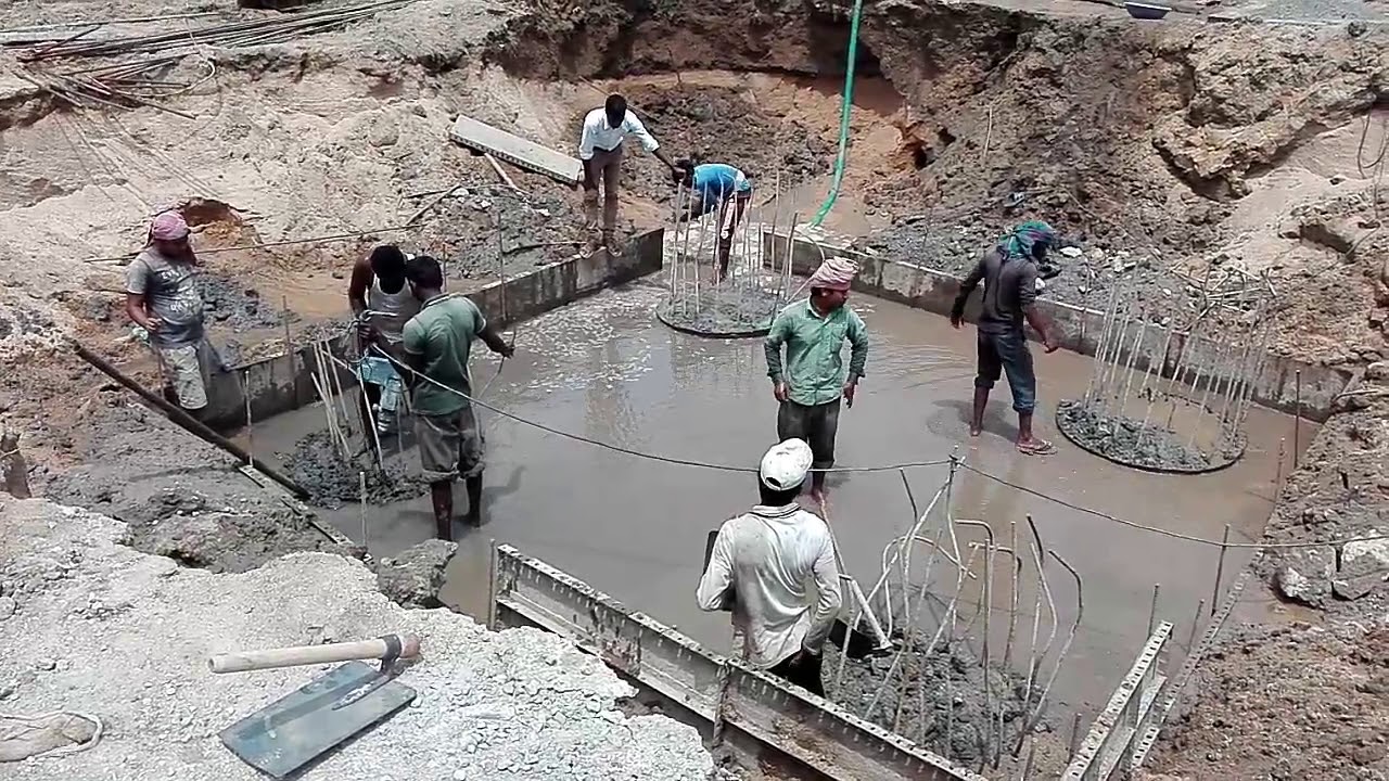 Pile chipping and cleaning and removing YouTube